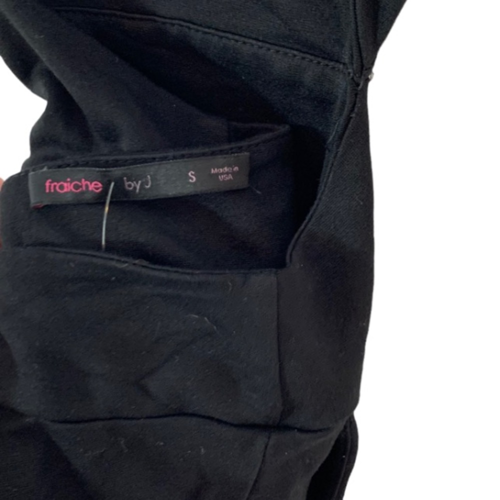 Fraiche by J Jumpsuit Cutout Sleeveless Black S NWT - Picture 5 of 7